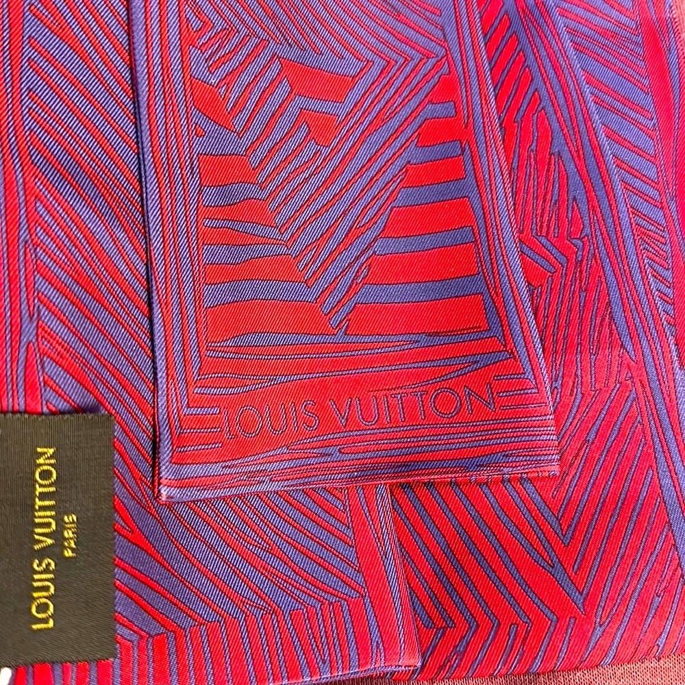 WOW POSHMARK - Louis Vuitton Silk Headband / Scarf